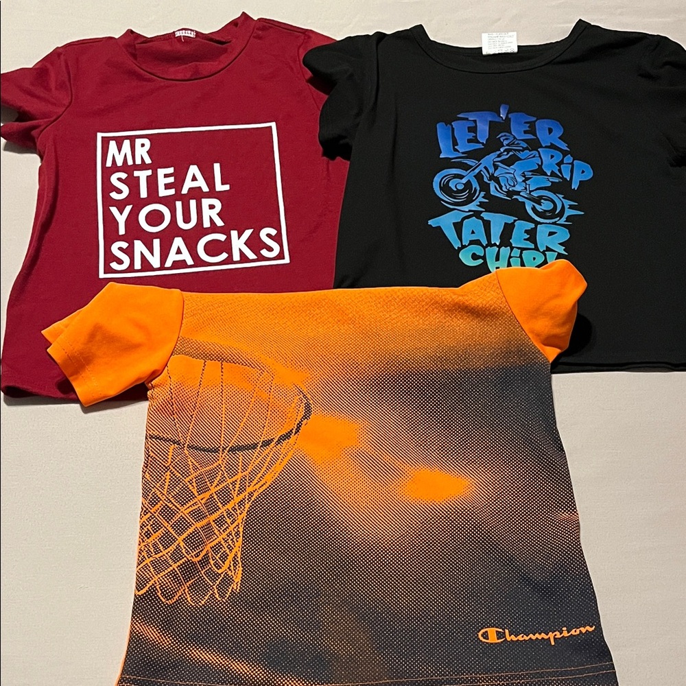 Boy Shirts Short Sleeve
Basketball, Dirtbike